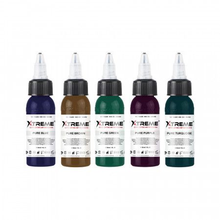 Xtreme Ink - Pure Colour Set - 5 x 30 ml / 1 oz