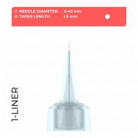 Artyst - H1 Cartridges - 01 Liner 0.40 mm Classic PMU Taper - 10