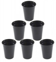 Unigloves Black Line - Plastic Bekertjes - Verpakking van 100