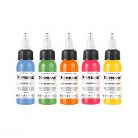 Xtreme Ink - Neon Colour Set - 5 x 30 ml / 1 oz