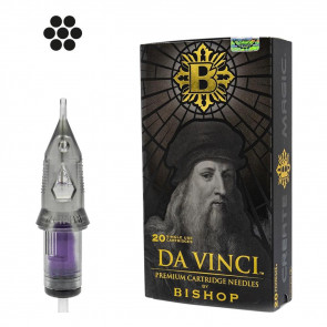 Bishop Da Vinci V2 Cartridges - Round Liners - Doos van 20