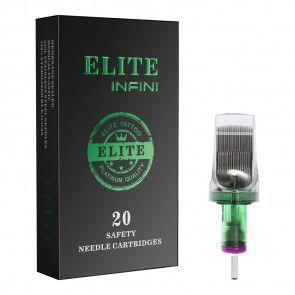 Elite - Infini Cartridges - Soft Edge Magnums Blackouts - Doos van 8