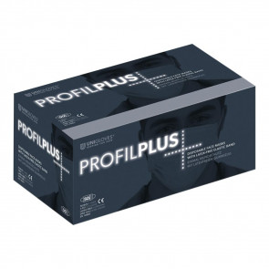 Unigloves Black Line - Profil Plus Mondmaskers - Doos van 50