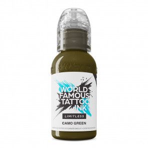 World Famous Limitless - Camo Green - 30 ml / 1 oz