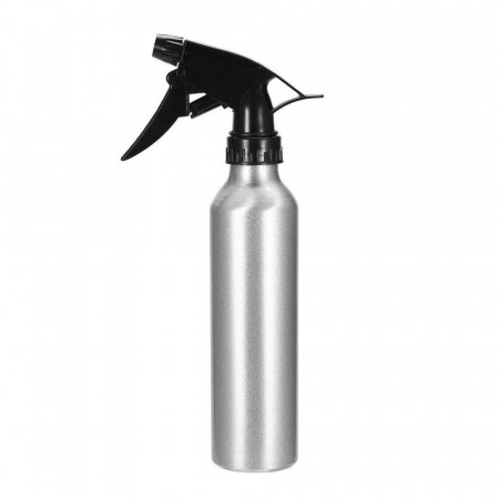 Aluminium Spray Bottle - Silver - 250 ml / 8.5 oz