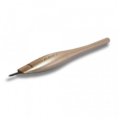 Crystal Cosmetics - Microblading Pen - U Shape - Gold