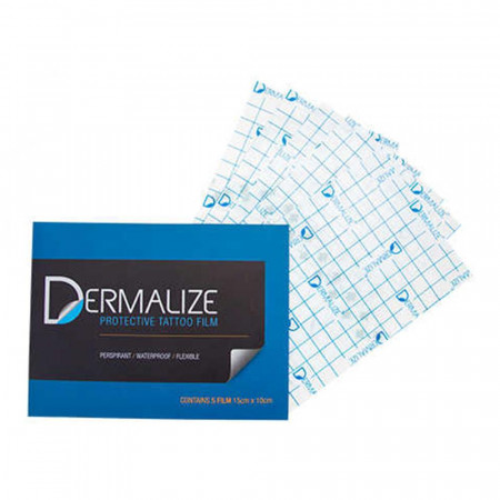 Dermalize Pro Sheets - Protective Tattoo Film - Pre-Cut