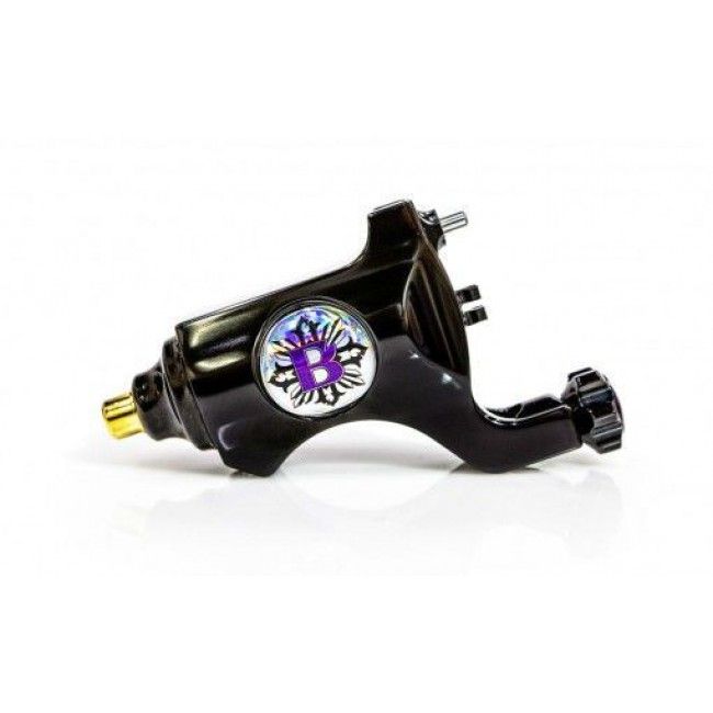 Bishop Rotary V6 - Graphite Black - RCA - 3.5 mm Stroke | Tattooland