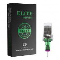 Elite - Infini Cartridges - Soft Edge Magnum Blackouts - Box of 8