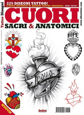 3ntini - Tattoo Flash Drawings ''Cuori, Sacri & Anatomici''