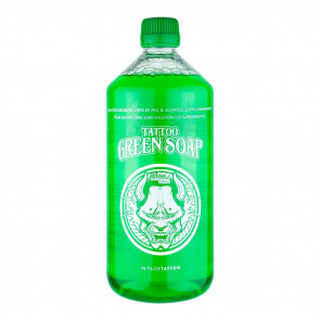 AloeTattoo - Green Soap - 1000 ml / 34 oz