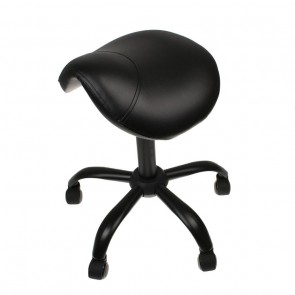 Professional - Saddle Stool - Black