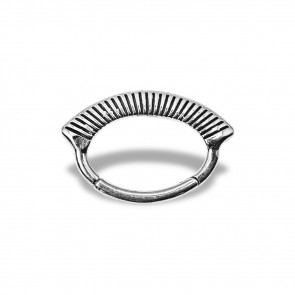 (41) Daith Clicker Vulture - Stainless Steel - Thickness 1.2 mm / Ø 6 mm