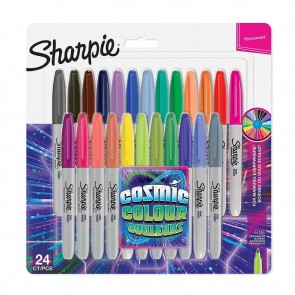 Sharpie - Fine Point Cosmic Set - Pack of 24