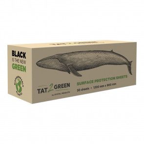 Tat2Green - Surface Protection Sheets - Black - 1200 mm x 900 mm - Box of 30
