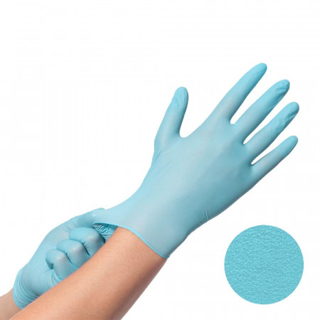 Comforties - Easyglide - Nitril-Handschuhe - Blau