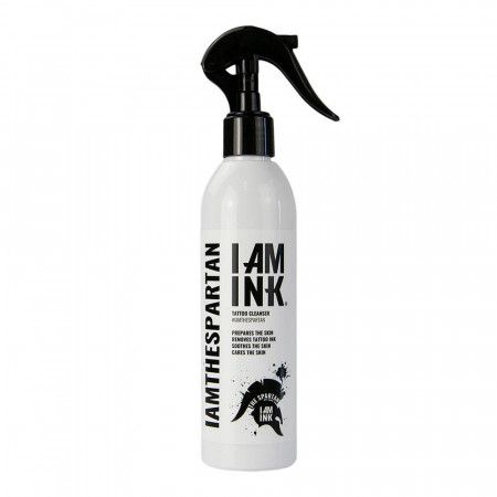 I AM INK - The Spartan - Tattoo-Reiniger - Gebrauchsfertig - 250 ml / 8.5 oz