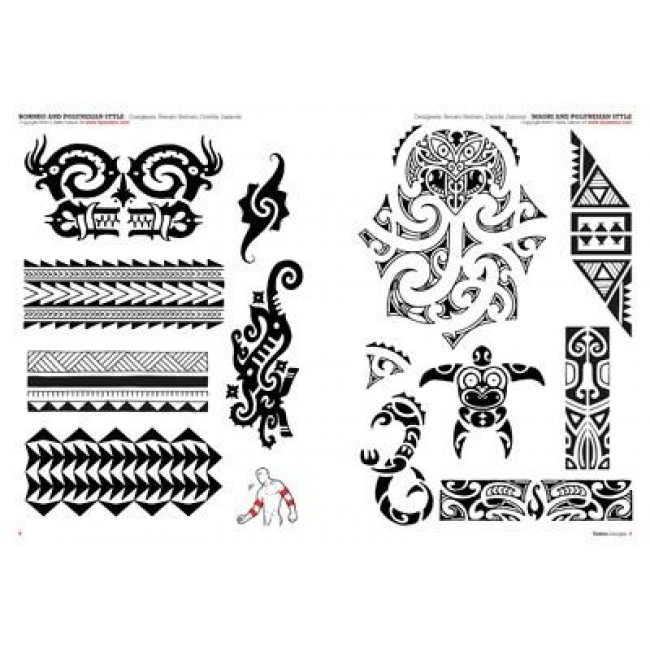 3ntini - Tattoo Flash Drawings ''Tribal: Maori & Polinesian