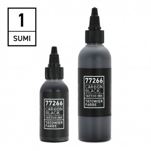 Carbon Black Tattoo Ink - #01 Sumi