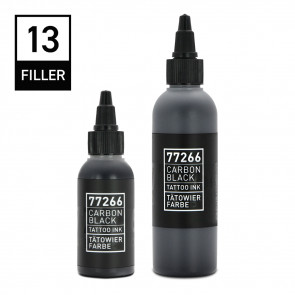 Carbon Black Tattoo Ink - #13 Filler