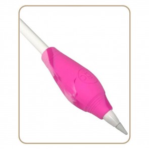 EGO Pencil Grip - 27 mm - Rosa marmoriert