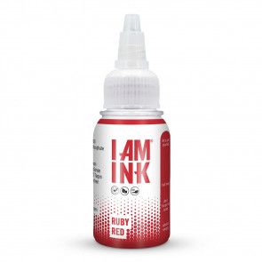 I AM INK - True Pigments - Ruby Red - 30 ml / 1 oz