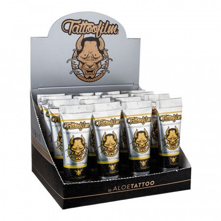 AloeTattoo - Gel Film Protecteur pour Tatouage v2 - 16 x 15 grammes