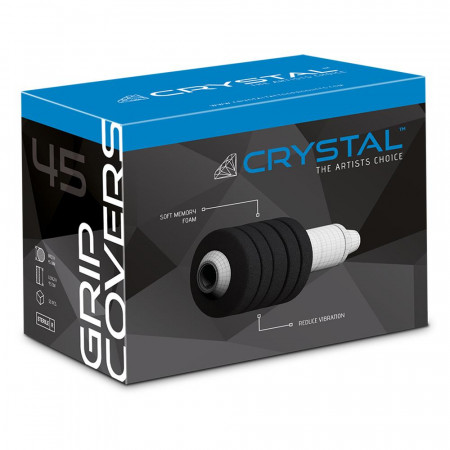 Crystal - Gaines Protectrices pour Manchons - 25 mm à 45 mm - Boîte de 12