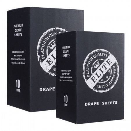 Elite - Feuilles De Protection De Surface - Noir - Boîte de 10
