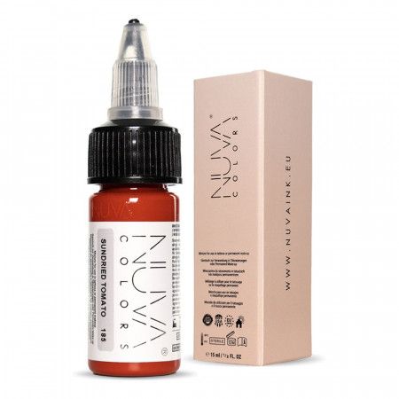 Nuva Colors - Lip - 185 Sundried Tomato - 15 ml / 0.5 oz