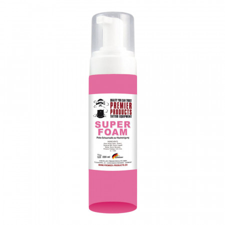 Premier Products - Super Foam - Mousse Nettoyante - Rose - 220 ml / 7.5 oz