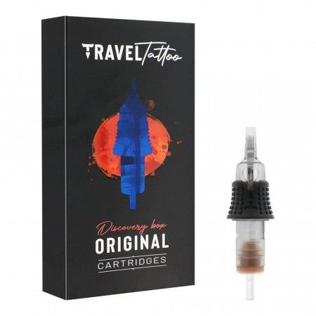Travel Tattoo - Cartouches - Round Shaders - Boîte de 20