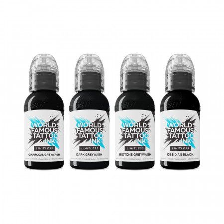 World Famous Limitless - Lining and Shading Set - 4 x 30 ml / 1 oz