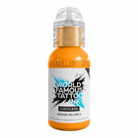 World Famous Limitless - Medium Yellow #3 - 30 ml / 1 oz