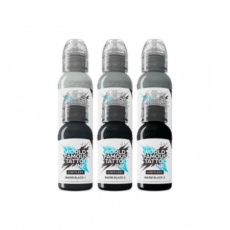 World Famous Limitless - Shades of Grey Set - 6 x 30 ml / 1 oz
