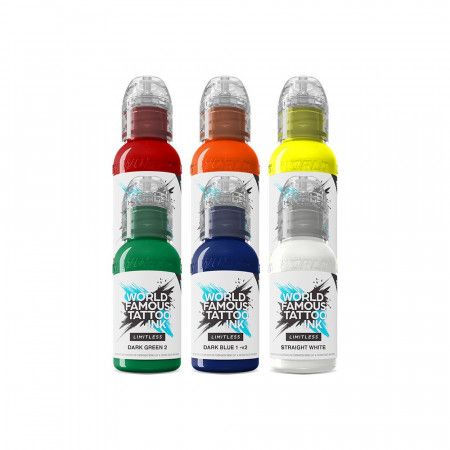 World Famous Limitless - Simple Colour Set - 6 x 30 ml / 1 oz