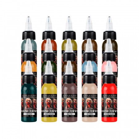Xtreme Ink - Ato Legaspi's Realism Colour Set - 15 x 30 ml / 1 oz