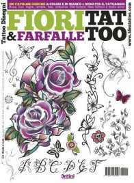 3ntini - Tattoo Flash Drawings - Fiori & Farfalle