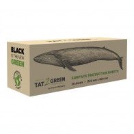 Tat2Green - Feuilles De Protection De Surface - Noir - 1200 mm x 900 mm - Boîte de 30