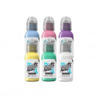 World Famous Limitless - Pastel Colour Set - 6 x 30 ml / 1 oz