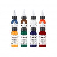 Xtreme Ink - Old School Colour Set - 8 x 30 ml / 1 oz