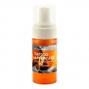 AloeTattoo - Mousse Soin Nettoyante Après-Tatouage - 125 ml / 4 oz