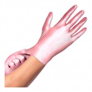 Comforties - Glamour - Gants en Nitrile - Rose