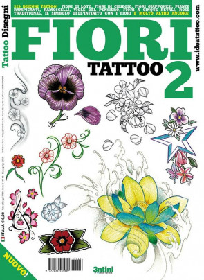 3ntini - Tattoo Flash Drawings ''Fiori Tattoo 2''