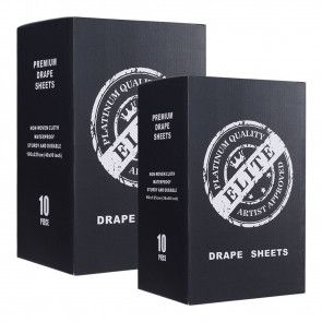 Elite - Feuilles De Protection De Surface - Noir - Boîte de 10