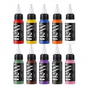 Raw Pigments EU - Basic Colour Set - 10 x 30 ml / 1 oz