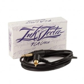 Inkjecta - RCA Cable - Angulaire - Noir