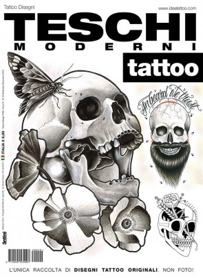 3ntini - Tattoo Flash Drawings - Teschi Moderni Tattoo