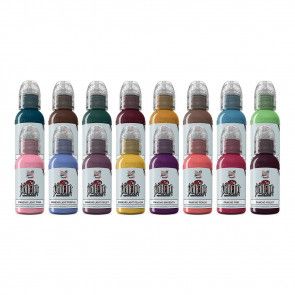 World Famous Limitless - A.D. Pancho Pro Team Colour Set - 16 x 30 ml / 1 oz