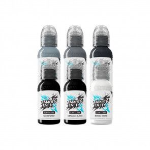 World Famous Limitless - Thomas Carli Jarlier Noire Ink Set V2 - 6 x 30 ml / 1 oz